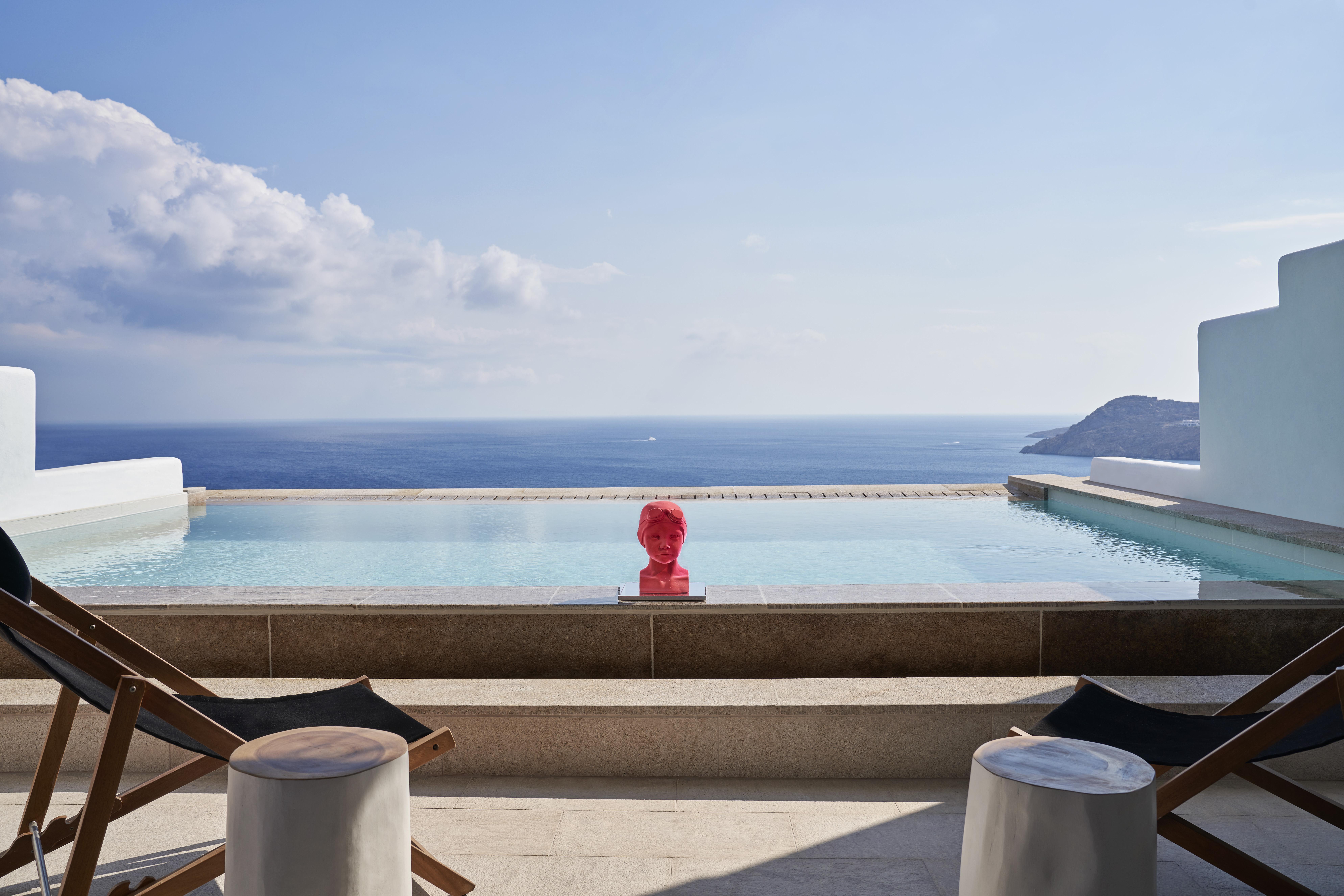 Myconian Villa Collection - Preferred Hotels & Resorts Elia  Bagian luar foto