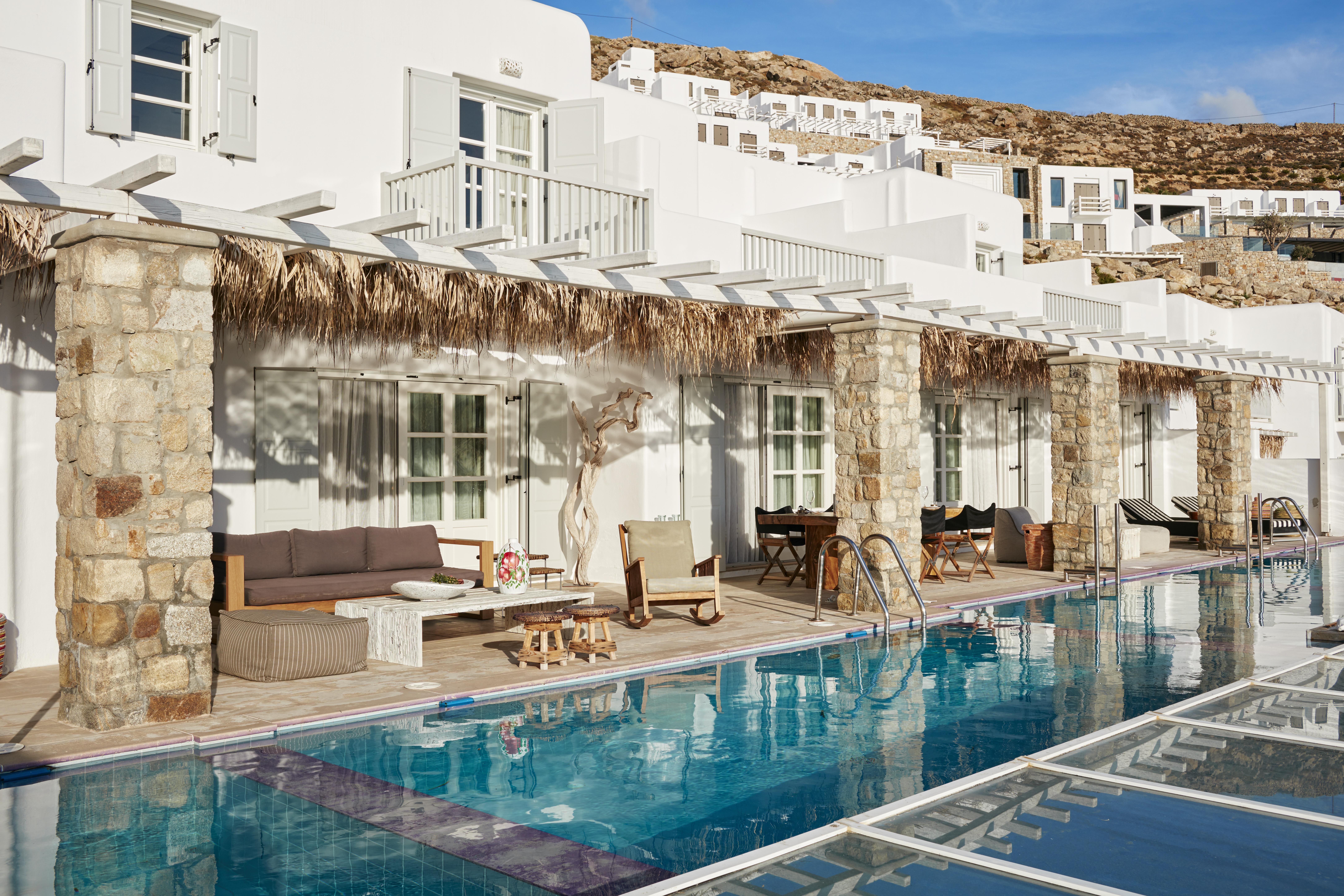 Myconian Villa Collection - Preferred Hotels & Resorts Elia  Bagian luar foto